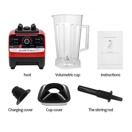 SILVER CREST SILVERCREST 2L Industrial 8500W Food Crusher Blender With 2 In 1 Functionality - Image 2